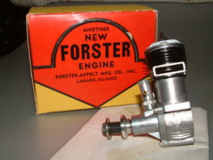 Forster 29 Glow Model Aero Engine