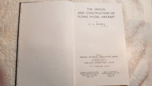 Design and Construction of Flying Model Aircraft by D.A. Russell