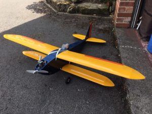 Saito 40A Powered Biplane
