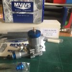 MVVS 2.5cc Glow NIB + Pipe