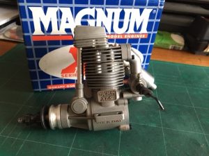 Magnum XL 70 AR four stroke model aero engine