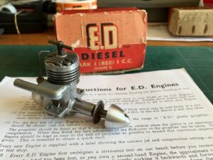 ED Bee Mk2 model diesel engine