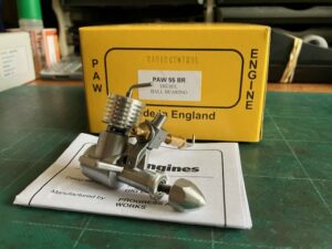 PAW 55 BR model diesel engine with R/C Carb
