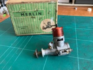 DC Merlin .76cc model diesel engine