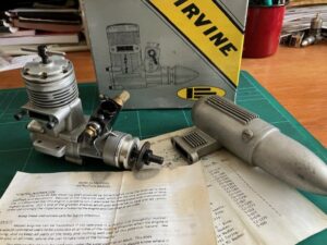 Irvine 40 ABC diesel model aero engine