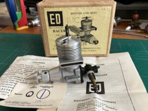 ED Super Racer 2.46cc Twin Ball Race model diesel engine