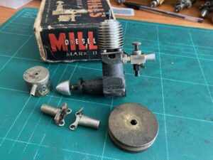 Mills 1.3cc MKII Model Diesel with extra's