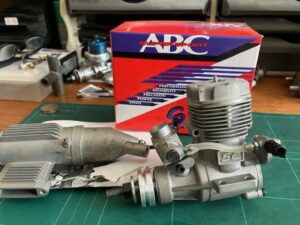 Super Custom ABC 46 7.5cc Model Glow engine (OS Copy)