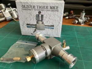 Oliver Tiger Mk2 Twinshaft Tether Car engine by Cre8tionWorx of New Zealand