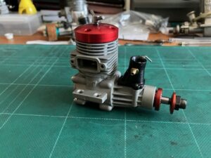 MVVS 3.5cc Red Head Stunt diesel (New)
