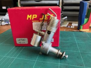 MP Jet Letmo 2.5cc model diesel engine like new in box (Replica Series)