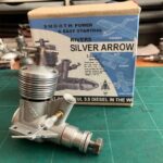 Rivers Silver Arrow 3.5cc Mk2 model diesel engine (1961)