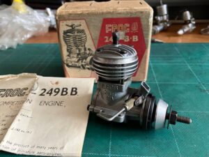 Frog 249 BB model diesel engine (1956) NIB