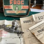 Frog 50 D Mk2 .5cc model diesel engine in original box (1955)