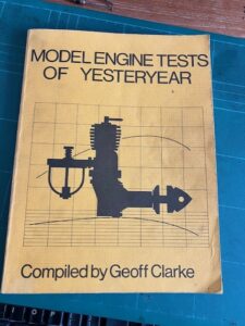 Model Engine Tests of Yesteryear by Geoff Clarke