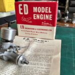 ED Hawk 09 1.5cc model diesel aero engine (1962)