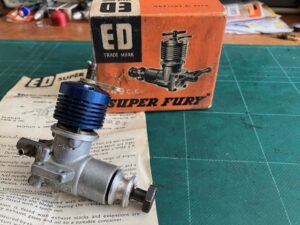 Ed Super Fury Blue Head 09 1.49cc model diesel engine (1962)