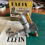Elfin 1.8cc Free Flight Competition Diesel Model Engine (1948) LNIB