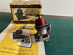 Amco Mk2 3.5cc BB model diesel engine (1953) Boxed