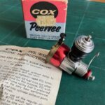 Cox PeeWee 020 .327cc glow model aero engine (1960) New in box