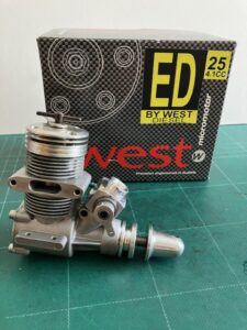 ED by West 25 4.1cc Model diesel engine (new in box)