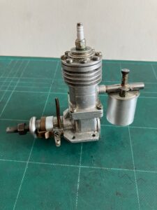 Rare MP Lyon 5cc spark ignition model Aero engine (1947)